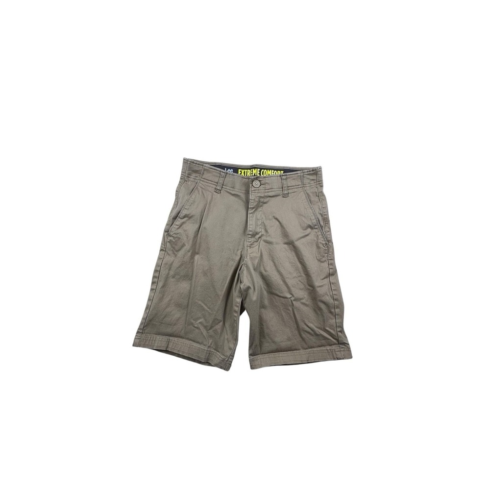 Lee Extreme Comfort Khaki Chino Shorts Mens 30 Stretch Performance‎